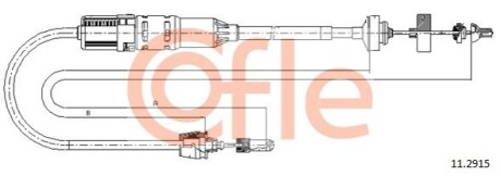 Автозапчасть COFLE 92112915 (фото 1)