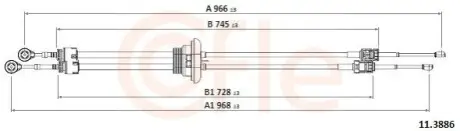 Автозапчастина COFLE 92113886