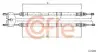 Трос ручника (задній) Ford Fiesta 1.3-1.6 TDCi 01-10 (1445/1305mm) COFLE (92115453) зображення 1