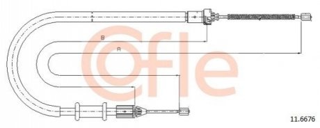 Автозапчасть COFLE 92116676