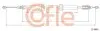 Трос ручника COFLE (92116681) зображення 1