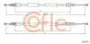 Трос ручника (задній) (R) MB E-class (W211) 02-09 (1726mm) COFLE (92116771) зображення 1