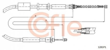 Автозапчастина COFLE 921281P1 (фото 1)