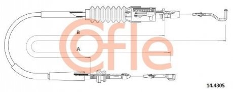 Автозапчастина COFLE 92144305 (фото 1)