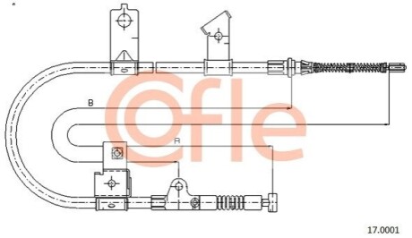 Автозапчасть COFLE 92170001