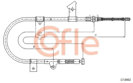 Автозапчастина COFLE 92170002