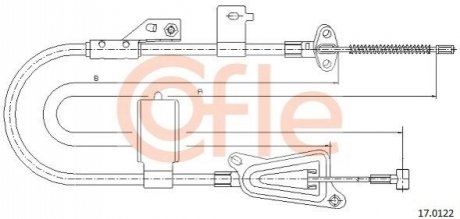 Автозапчасть COFLE 92170122