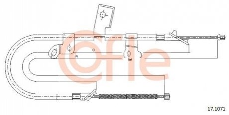 Автозапчасть COFLE 92171071