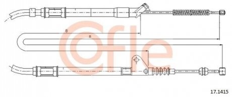 Автозапчасть COFLE 92171415