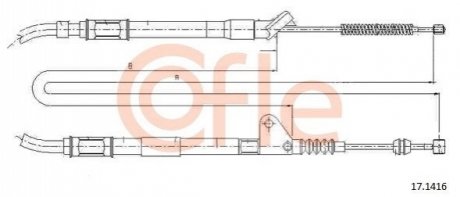 Автозапчасть COFLE 92171416