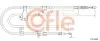 Трос ручника (задний) (R) Mitsubishi Colt/Smart Forfour 04-12 (1570/1420mm) COFLE (92172121) изображение 1