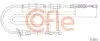 Трос ручного тормоза COFLE (92172211) изображение 1