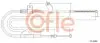 Трос ручного тормоза COFLE (92172290) изображение 1