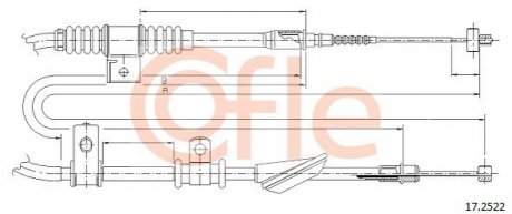 Автозапчастина COFLE 92172522