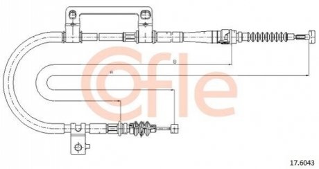 Автозапчастина COFLE 92176043