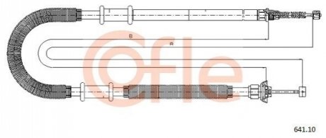 Автозапчастина COFLE 9264110