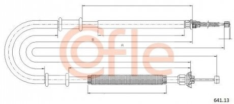 Автозапчасть COFLE 9264113