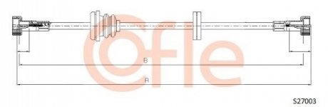 Автозапчастина COFLE 92S27003