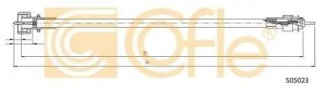 Трос спідометра COFLE S05023 Купити в Україні