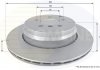 - Диск гальмівний вентильований з покриттям COMLINE ADC1262V (фото 1)