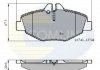 Гальмівні колодки, дискове гальмо (набір) CBP01209