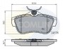 Гальмівні колодки, дискове гальмо (набір) CBP01622