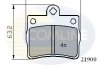 Гальмівні колодки, дискове гальмо (набір) COMLINE CBP0220 (фото 1)