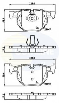 Тормозные колодки.) COMLINE CBP02295