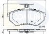 Комплект тормозных колодок, дисковый тормоз COMLINE CBP0511 (фото 1)