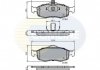 Комплект тормозных колодок, дисковый тормоз COMLINE CBP0514 (фото 1)