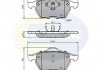 - Тормозные колодки для дисков COMLINE CBP0715 (фото 1)