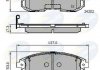 - Гальмівні колодки до дисків COMLINE CBP32025 (фото 1)