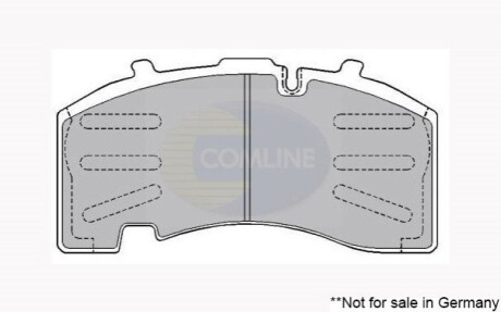 Гальмівні колодки COMLINE CBP9062K