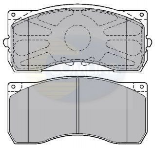 Гальмівні колодки COMLINE CBP9075K