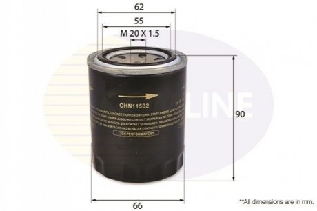 Фільтр масла COMLINE CHN11532 (фото 1)
