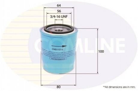 - Фільтр оливи (аналогWL7143/OC109/1) COMLINE CNS11215