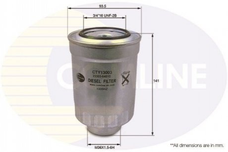 - Фильтр топлива (аналог WF8490) COMLINE CTY13003