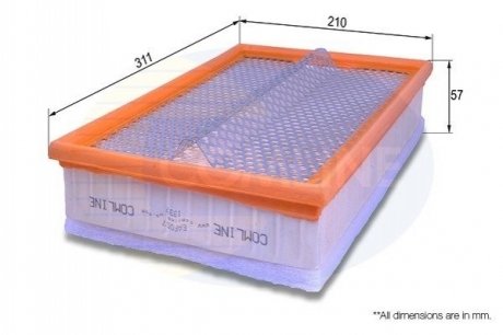 Фільтр повітряний COMLINE EAF057 (фото 1)