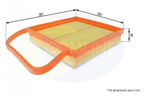 Повітряний фільтр COMLINE EAF481