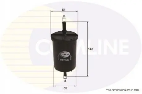 Фильтр топлива COMLINE EFF005 Купить в Украине