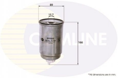 - Фільтр палива (аналогWF8052/KC90) COMLINE EFF022 (фото 1)