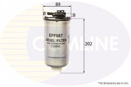 Фільтр палива COMLINE EFF087 (фото 1)