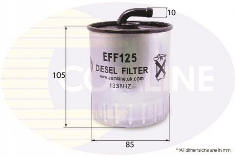 Фильтр топлива COMLINE EFF125 (фото 1)