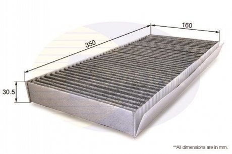 Фільтр повітря (салону) COMLINE EKF113A