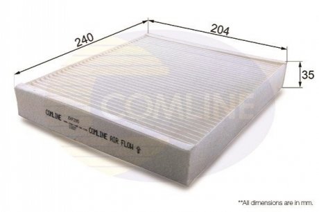 Фильтр воздуха (салона) COMLINE EKF295