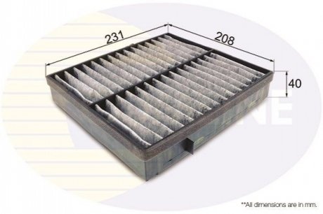 Фільтр COMLINE EKF347A (фото 1)