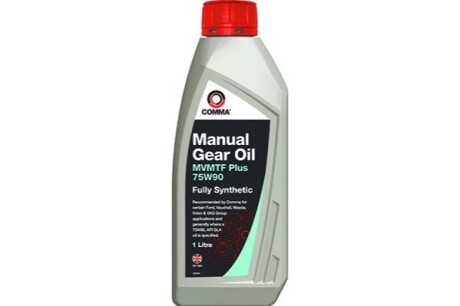 Трансмісійна олія Manual Gear Oil MVMTF Plus GL-4 75W-90 синтетична 1 л COMMA MVMTFP1L