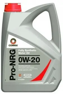 Масло для двигателя COMMA PRONRG0W204L Купить в Украине