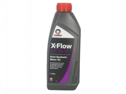 Масло для двигателя COMMA XFLOWF5W30SEMI1L Купить в Украине