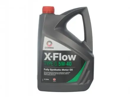 Олива для двигуна COMMA XFLOWG5W40SYNT4L Купити в Україні